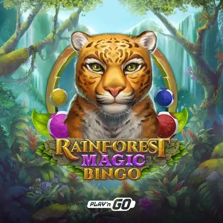 Play the Rainforest Magic Bingo slot by Play'n GO on Alf Casino
