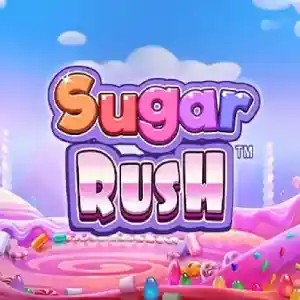 Sugar Rush online game logo by Pragmatic Play on alf-casino.it